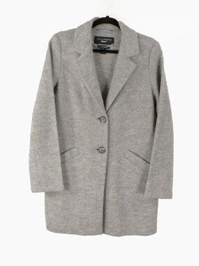 Paul Costelloe Grey 100% Felted Wool Lightweight Two Button Jacket